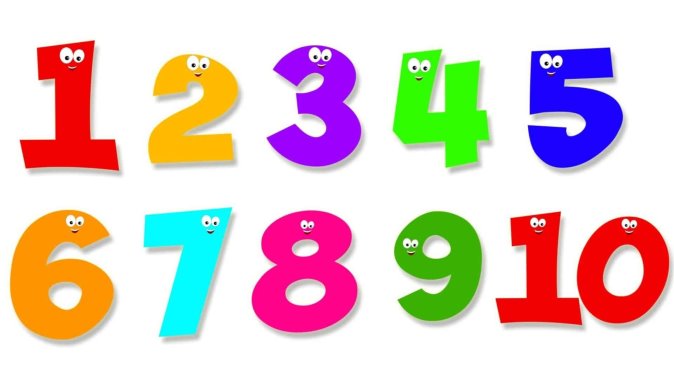 Картинка числа для детей на прозрачном фоне изображения Himki-Chip.ru